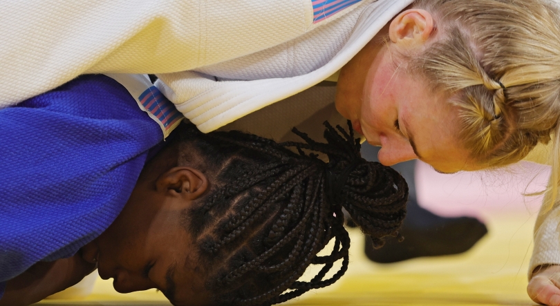 Taís Pina eliminada em -70 kg da competição de judo