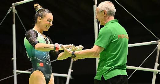 Ginasta Filipa Martins consegue inédita final em artística