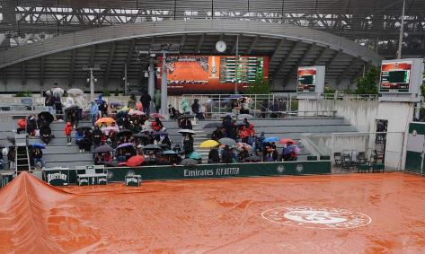 Chuva atrasa estreia de Nuno Borges em Roland Garros