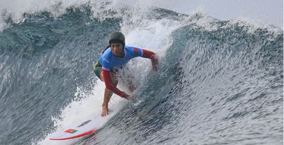 Teresa Bonvalot eliminada na repescagem de surf