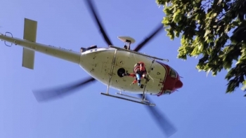 Turista francesa resgatada pela Brigada Helitransportada no Pico Ruivo