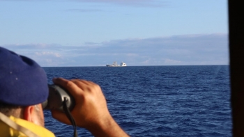 Marinha acompanha navios russo na ZEE da Madeira