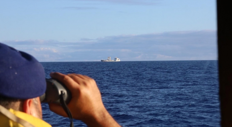 Marinha acompanha navios russo na ZEE da Madeira