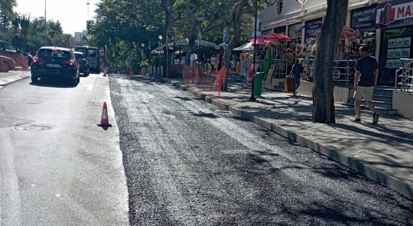 Concluídos trabalhos na Rua do Gorgulho e Estrada Monumental