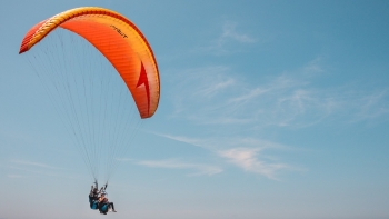 Acidente com parapente na Praia Formosa