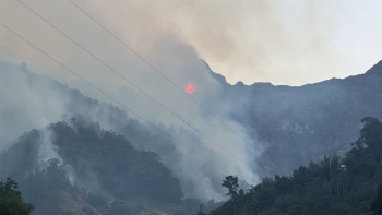 Fogo tem cinco frentes ativas de fraca intensidade em 3 concelhos