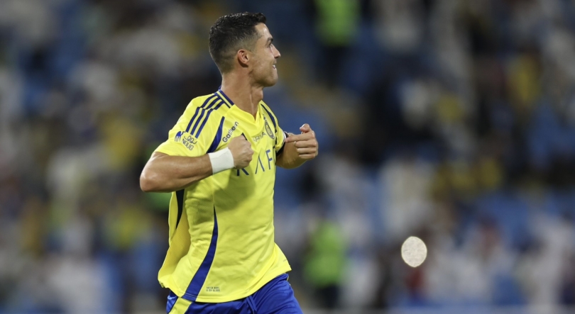 Ronaldo marca de livre na vitória do Al Nassr