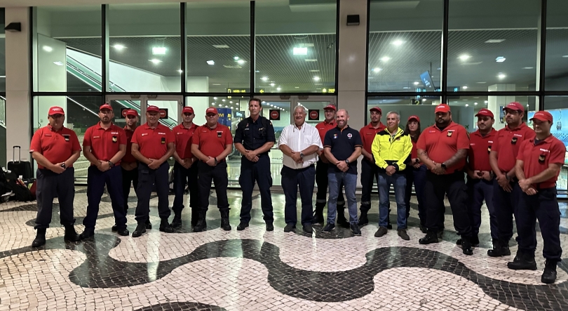 Bombeiros açorianos já estão na Madeira