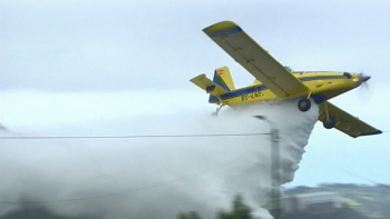 Madeira testou avião para o combate a incêndios em 2017 (vídeo)