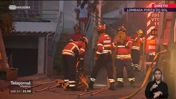 Lume ainda arde na Lombada da Ponta do Sol (vídeo)