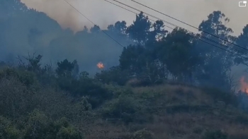 Vale da Encumeada continua a preocupar os bombeiros (vídeo)