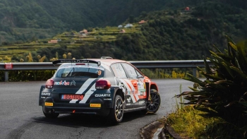 Diego Ruiloba sempre na frente do Rali Vinho da Madeira