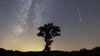 Chuva de estrelas cadentes com menos visibilidade (áudio)