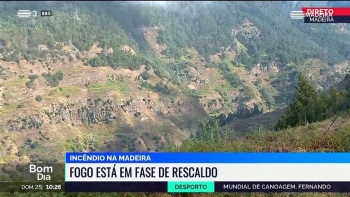 Fogo extinto na Ponta do Sol garante noite bem dormida (vídeo)