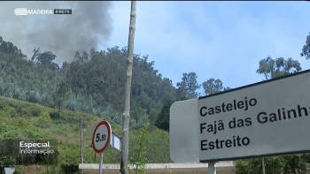 Lume perto das casas no Jardim da Serra (vídeo)