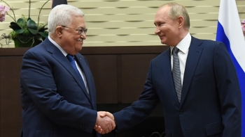 Abbas agradece a Putin “corajoso” apoio da Rússia à causa palestiniana