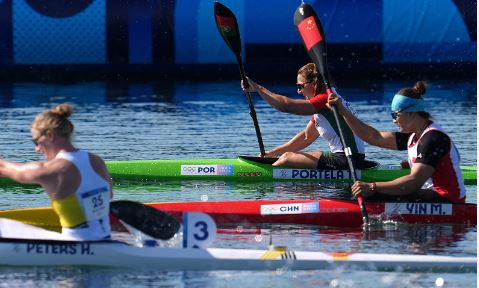 Canoísta Teresa Portela falha final de K1 500 metros