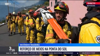 Incêndio da Ponta do Sol é o único ativo (áudio)