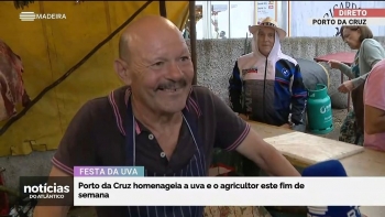 Festa da Uva e do Agricultor no Porto da Cruz (vídeo)