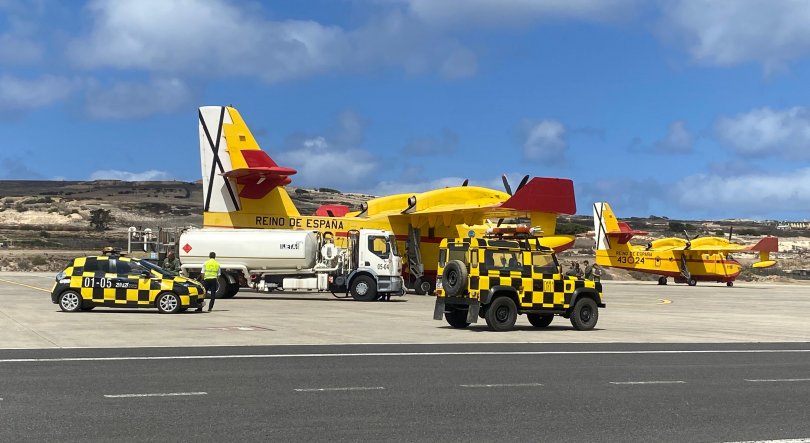 Imagem de ‘Canadair’ estão fora de serviço