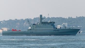 NRP Tejo em missão na Madeira