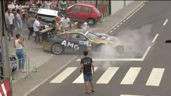 Imagem de Porsche despista-se e faz três feridos na Ponta do Sol (vídeo)