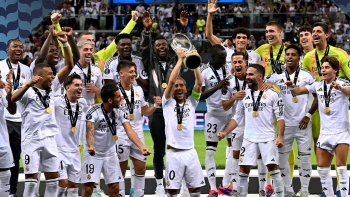 Real Madrid vence Atalanta e destaca-se no historial com sexta Supertaça Europeia