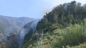 Combate ao incêndio com evolução positiva (vídeo)