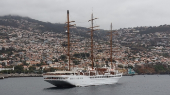 Imagem de Sea Cloud Spirit acabou de chegar ao Porto do Funchal