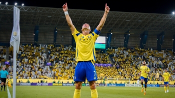 Imagem de Ronaldo marca na vitória do Al Nassr na Liga dos Campeões da AFC