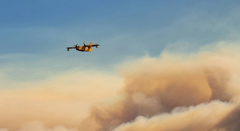 Incêndios: Quatro aviões chegam hoje de Itália e França e começam a operar de tarde