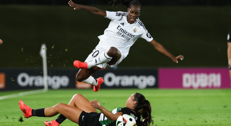 Sporting volta a perder com Real Madrid e é afastado da ‘Champions’ feminina