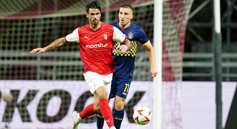 Braga vence Maccabi Telavive com reviravolta