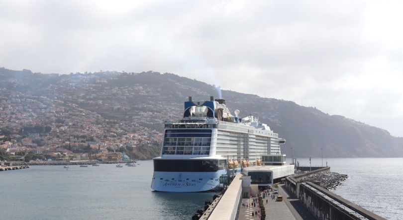 Anthem of the Seas traz à Madeira quase 6 mil pessoas