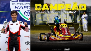 Martim Meneses penta campeão nacional de karting aos 14 anos