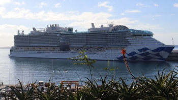 Sun Princess estreia-se no Funchal com 5 479 pessoas a bordo