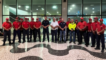 Parlamento açoriano saúda bombeiros que combateram o fogo na Madeira