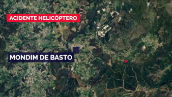 Acidente com helicóptero do INEM em Mondim de Basto