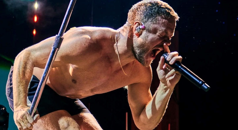 Imagine Dragons atuam em junho de 2025 no Estádio da Luz em Lisboa