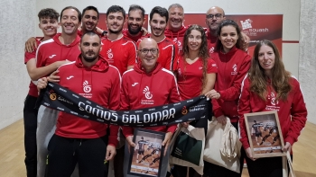 Galomar campeão nacional de squash em masculinos e femininos