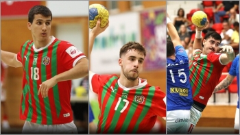 Gustavo Miers, Nuno Oliveira e António Machado chamados à Seleção Nacional de andebol sub-21