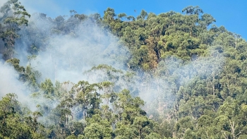 Incêndio no sítio da Furna continua ativo (áudio)