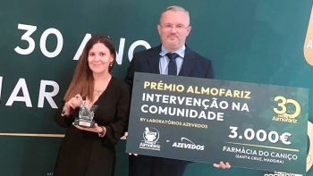 Farmácia do Caniço foi distinguida nos prémios Almofariz 2024 (áudio)