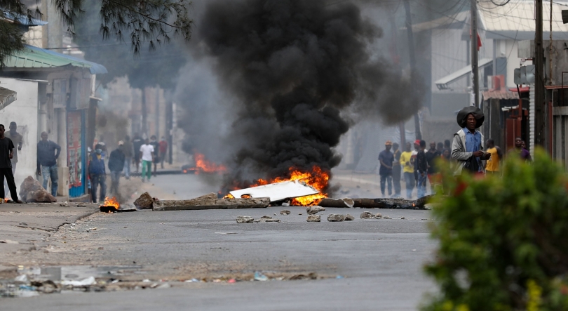 Maputo voltou a parar à hora marcada com protestos nas ruas