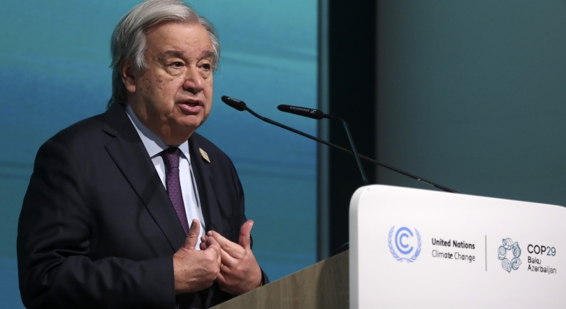 Guterres pede mais esforços depois de desapontamento com projeto de acordo