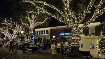 Santa Cruz abriu oficialmente as festas de Natal (vídeo)