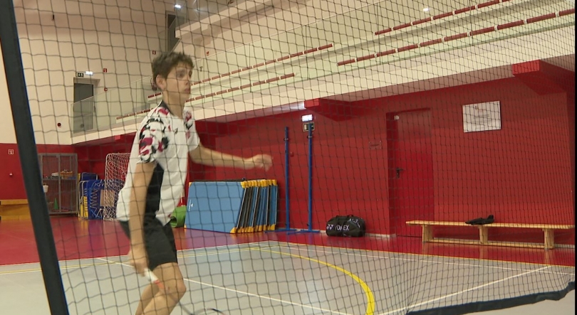 Tiago Berenguer campeão nacional de badminton