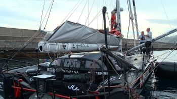 Velejador da Vendée Globe pára na Madeira (vídeo)