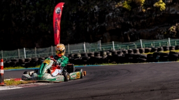 João Dinis voltou a destacar-se na 5.ª prova do troféu de karting da Madeira (vídeo)