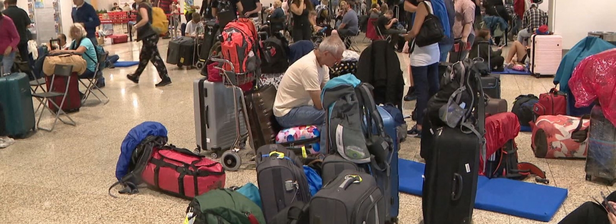 Vento afetou 30 voos e cerca de 5.000 passageiros